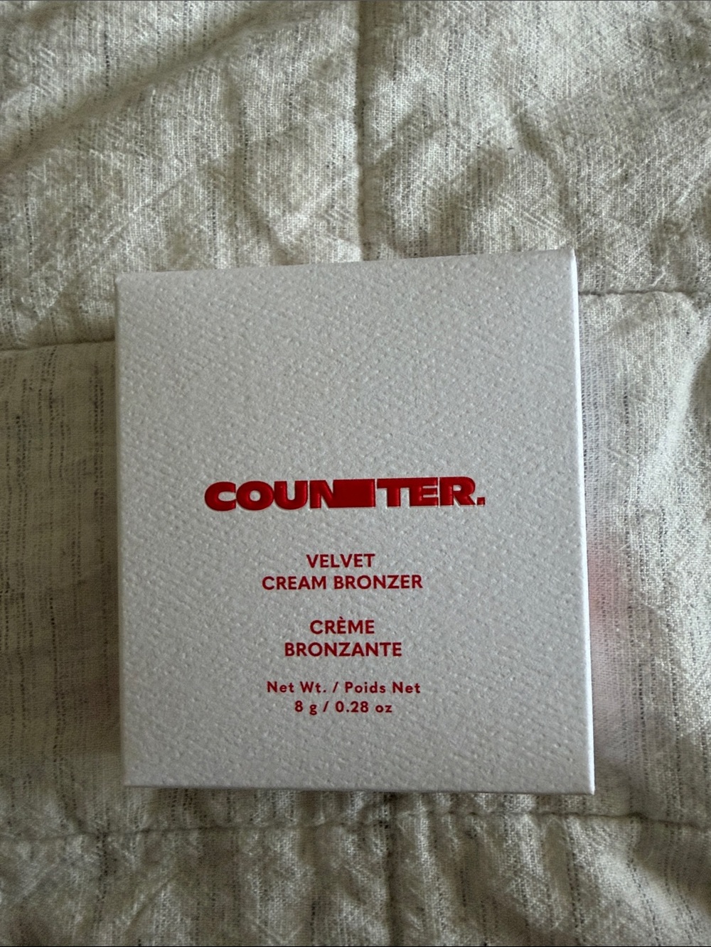COUNTER Velvet Cream Bronzer - NWB